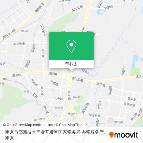 南京市高新技术产业开发区国家税务局-办税服务厅地图