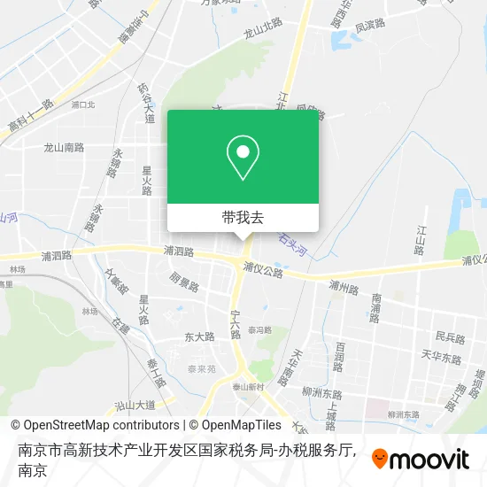 南京市高新技术产业开发区国家税务局-办税服务厅地图