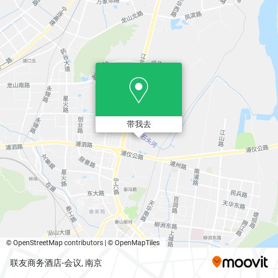 联友商务酒店-会议地图