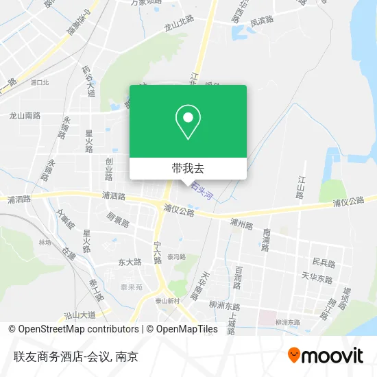 联友商务酒店-会议地图