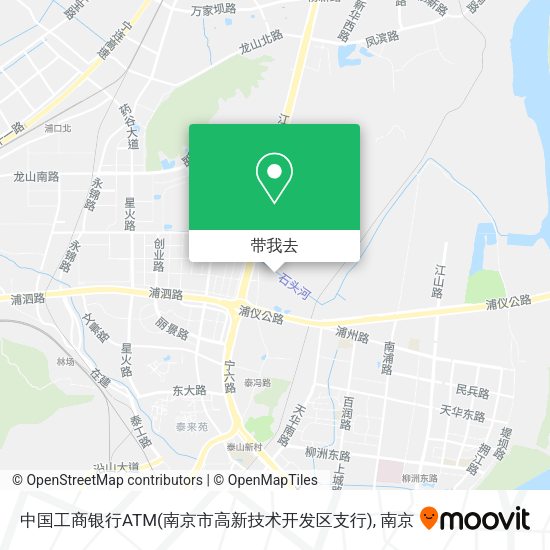 中国工商银行ATM(南京市高新技术开发区支行)地图