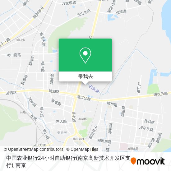 中国农业银行24小时自助银行(南京高新技术开发区支行)地图