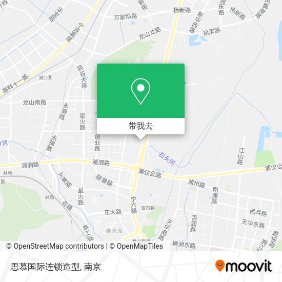 思慕国际连锁造型地图