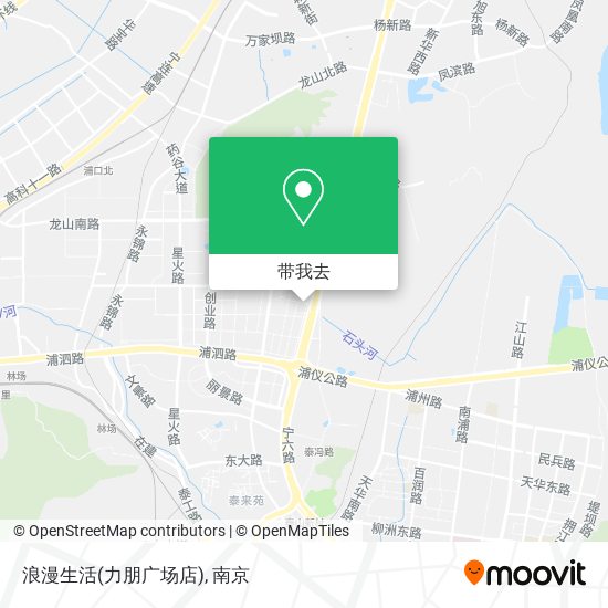 浪漫生活(力朋广场店)地图