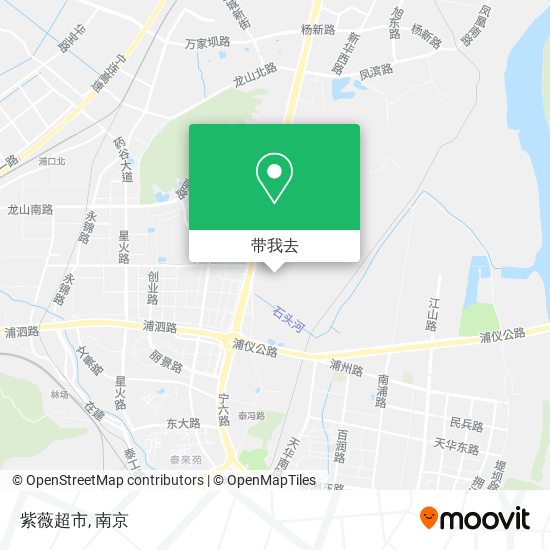 紫薇超市地图