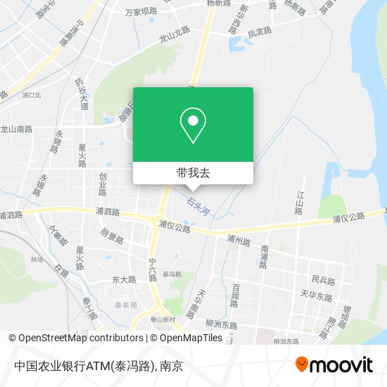 中国农业银行ATM(泰冯路)地图