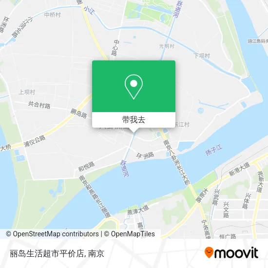 丽岛生活超市平价店地图