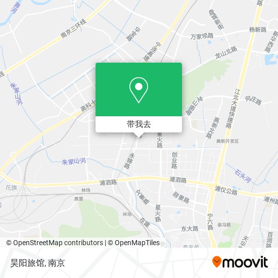 昊阳旅馆地图