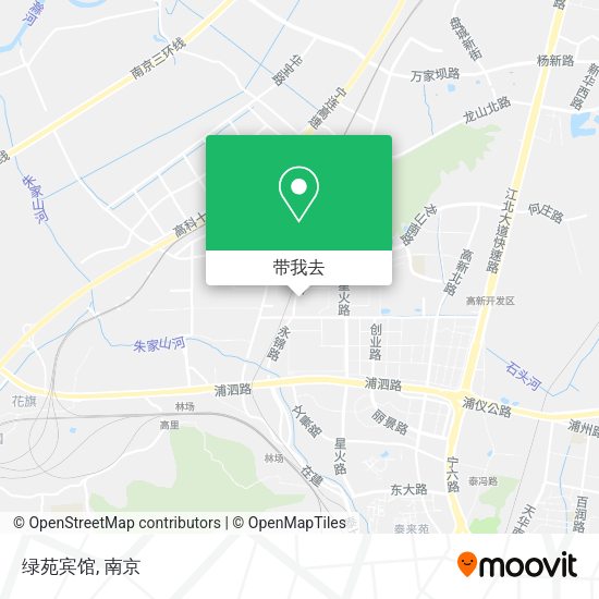 绿苑宾馆地图