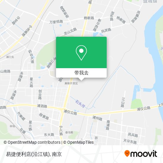 易捷便利店(沿江镇)地图