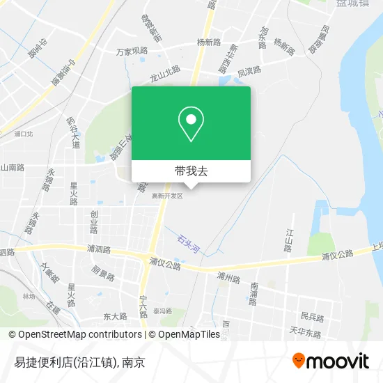 易捷便利店(沿江镇)地图