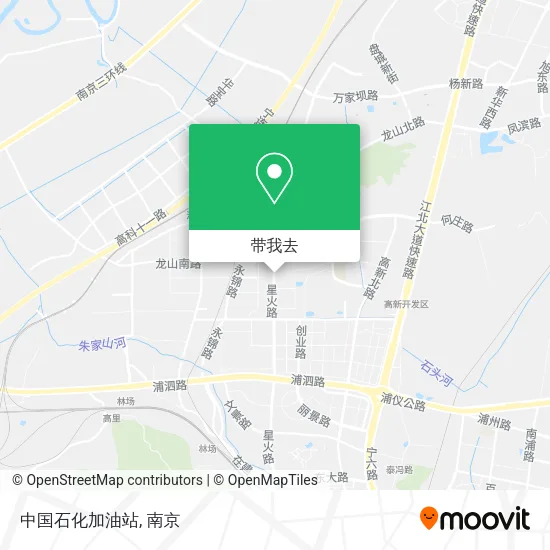中国石化加油站地图