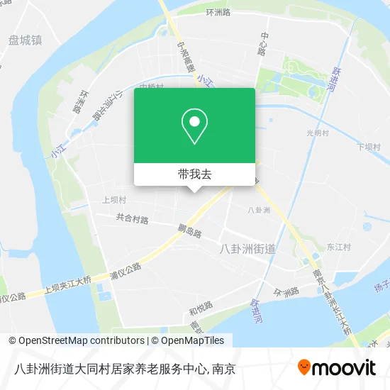 八卦洲街道大同村居家养老服务中心地图