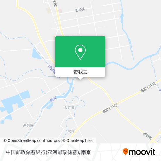 中国邮政储蓄银行(汊河邮政储蓄)地图