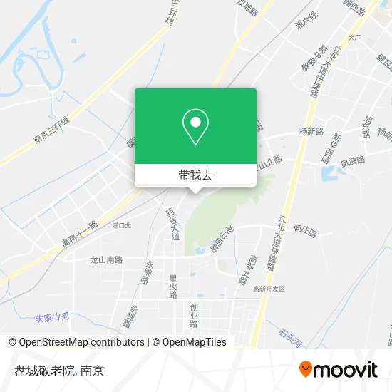 盘城敬老院地图