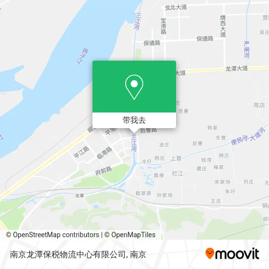 南京龙潭保税物流中心有限公司地图