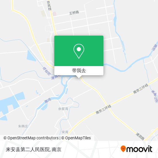来安县第二人民医院地图