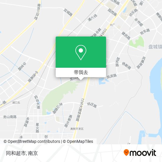 同和超市地图
