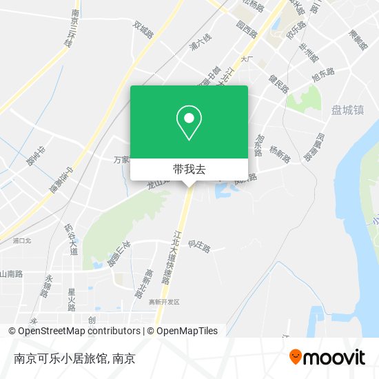 南京可乐小居旅馆地图