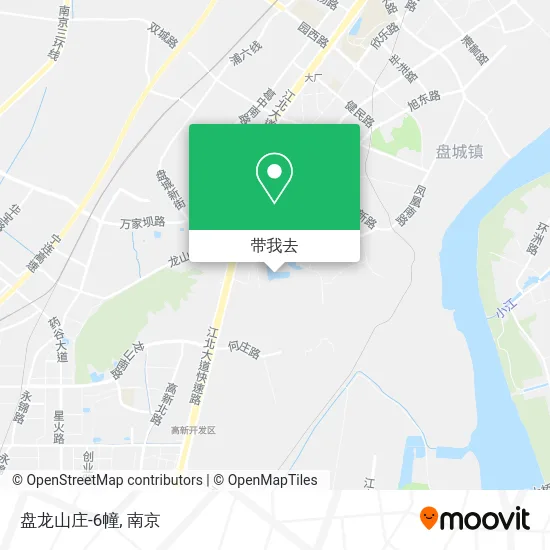 盘龙山庄-6幢地图