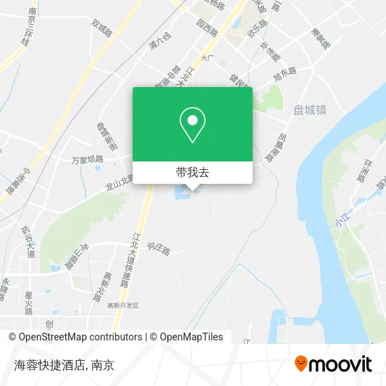 海蓉快捷酒店地图