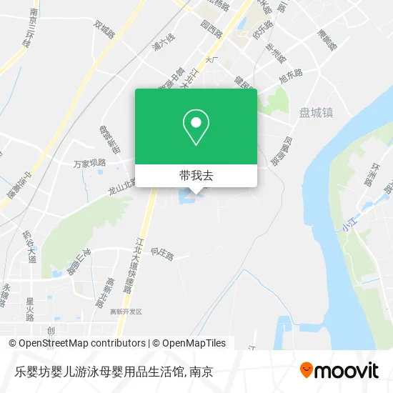 乐婴坊婴儿游泳母婴用品生活馆地图