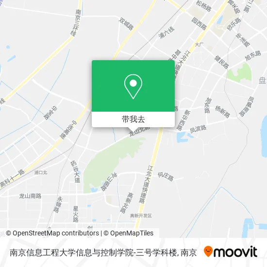 南京信息工程大学信息与控制学院-三号学科楼地图