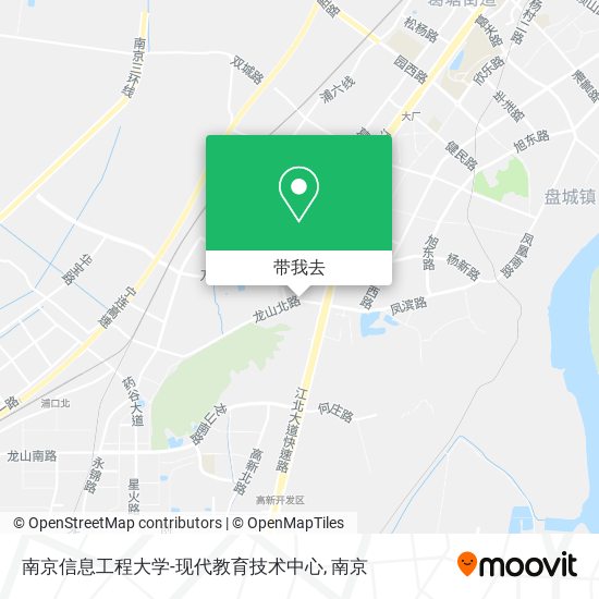 南京信息工程大学-现代教育技术中心地图