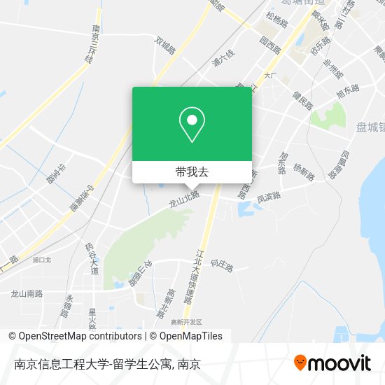 南京信息工程大学-留学生公寓地图