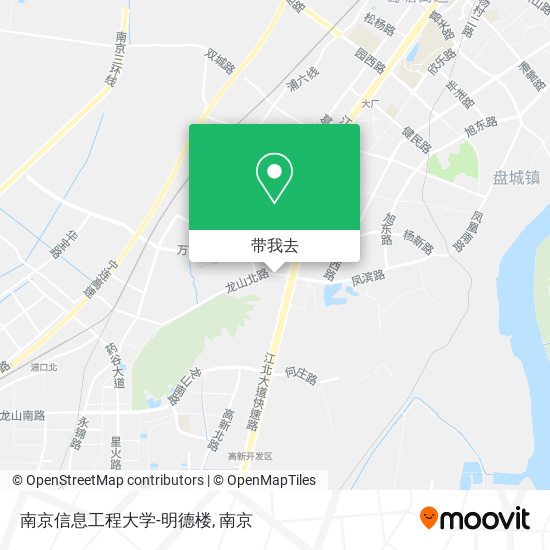 南京信息工程大学-明德楼地图