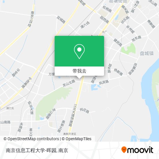 南京信息工程大学-晖园地图