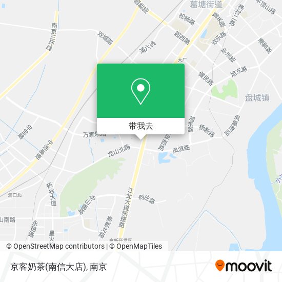 京客奶茶(南信大店)地图