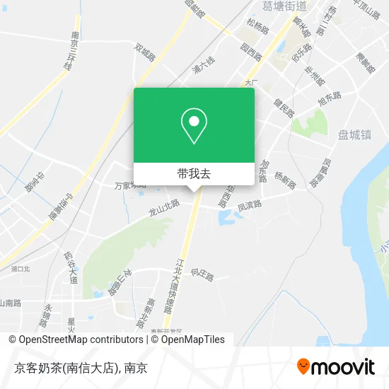 京客奶茶(南信大店)地图