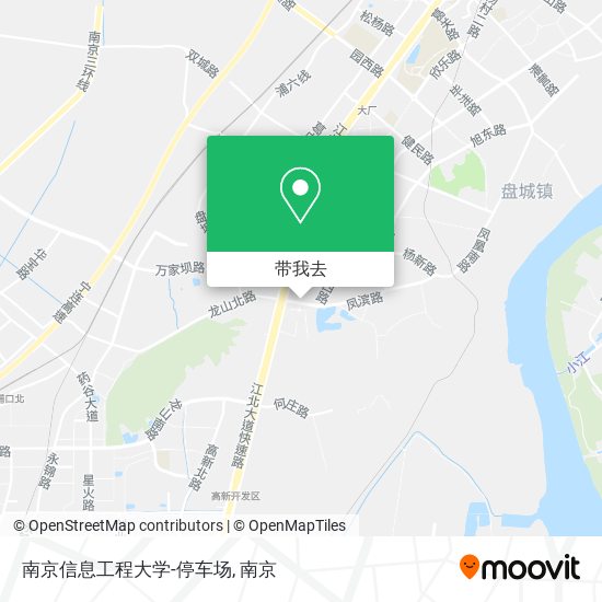 南京信息工程大学-停车场地图