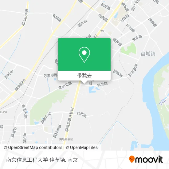 南京信息工程大学-停车场地图