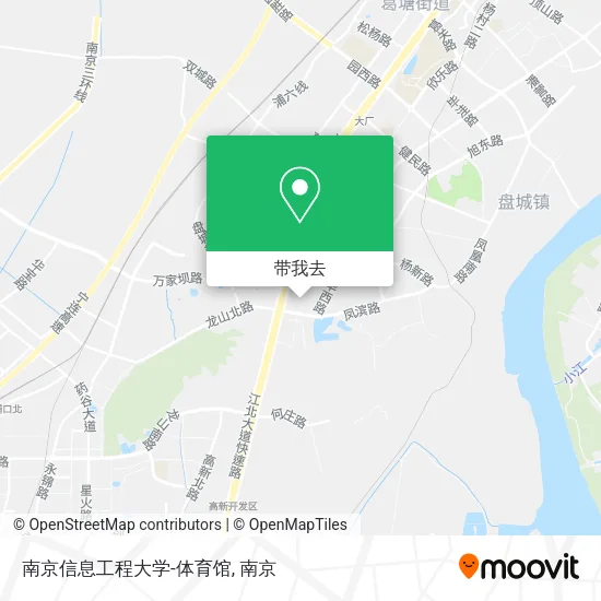 南京信息工程大学-体育馆地图