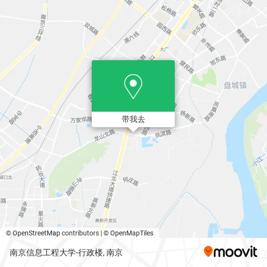 南京信息工程大学-行政楼地图