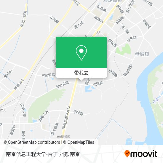 南京信息工程大学-雷丁学院地图