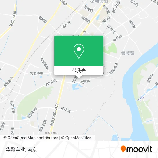 华聚车业地图