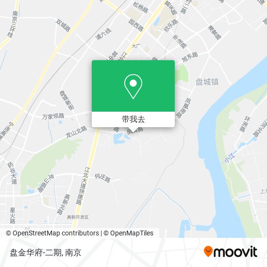 盘金华府-二期地图
