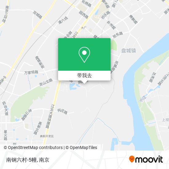 南钢六村-5幢地图