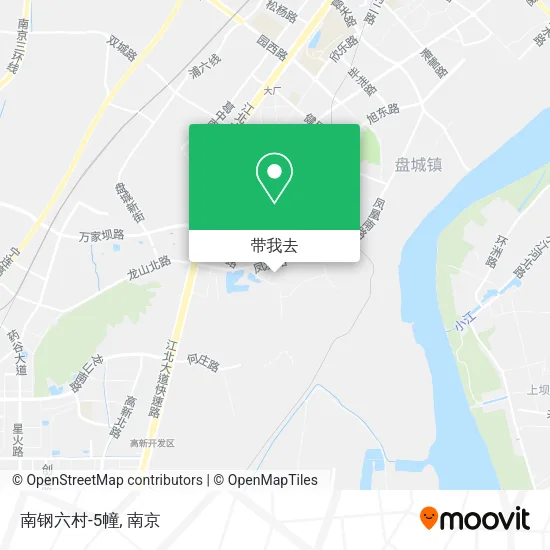 南钢六村-5幢地图