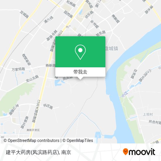 建平大药房(凤滨路药店)地图