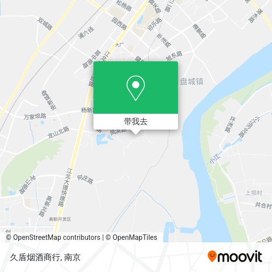 久盾烟酒商行地图