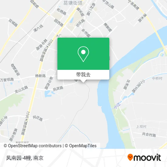 凤南园-4幢地图