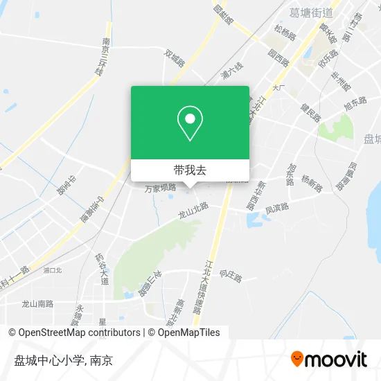 盘城中心小学地图