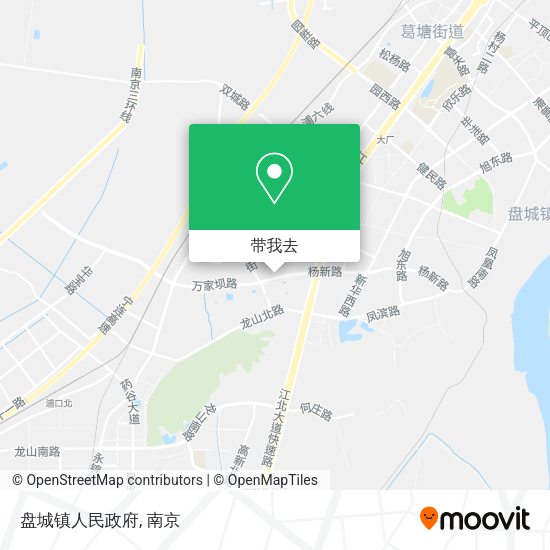 盘城镇人民政府地图