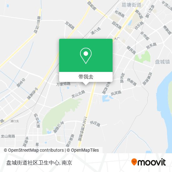 盘城街道社区卫生中心地图