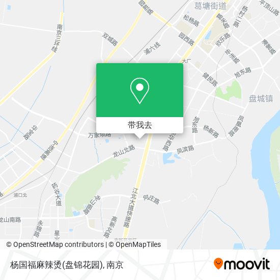 杨国福麻辣烫(盘锦花园)地图