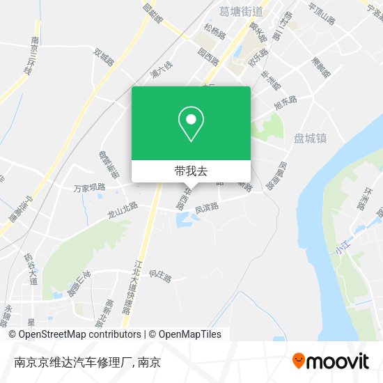 南京京维达汽车修理厂地图